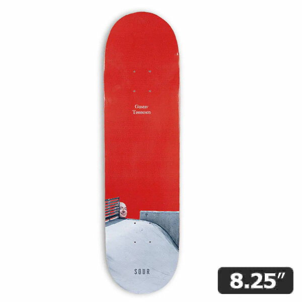 【SOUR SOLUTION】Gustav Tonnesen BOSOS 8.25インチ サワーソリューションスケートボード スケボー デッキ SKATEBOARD DECK