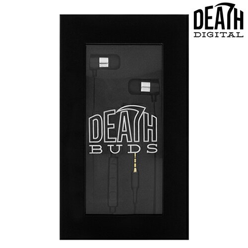 【DEATH DIGITAL】DEATH BUDS With iPHONE CONTROLS 【デスデジタル】【スケートボード】【アイフォン】【イヤホン/アクセサリー】