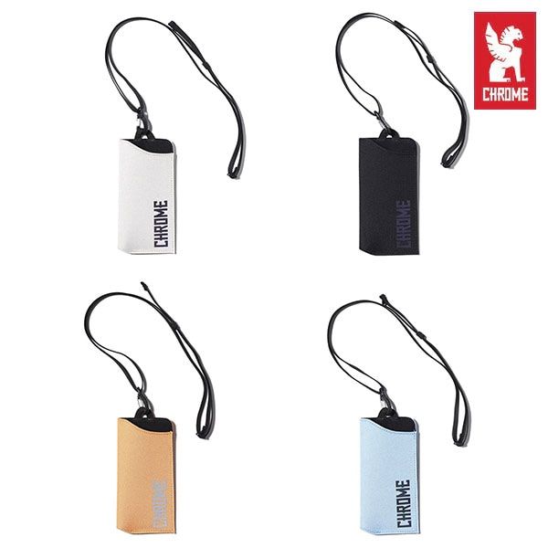 商品詳細 【CHROME｜SHADES POUCH】 サングラスの収納/持ち運びに最適なポーチ。耐久性の高い素材を使用し、衝撃からサングラスを守ります。 0.5mm圧のポリプロピレンボード内蔵で外部衝撃から、インナーのマイクロフリースがサングラスを小傷から守ります。 クイックリリース可能なストラップはフックで取り外しができ、バッグやポーチに装着も可能。 カラー：light orange / light blue / cream/ black 品番：JP225 サイズ：W9 x H17(cm) 在庫に関して 当店販売商品は実店舗と在庫を共有しております。また、メーカーからのお取り寄せでのご用意となる商品もございます。お申し込み頂きました商品が、「販売終了/在庫完売」等でご用意ができない場合もございます。 その際はキャンセルのご連絡をさせて頂く事もございます。予めご了承ください。 画像に関して 掲載しております画像はサンプル画像となります。お手持ちのディスプレイや周辺機器の設定により実商品と色合い等に若干誤差が生じる場合がございます。