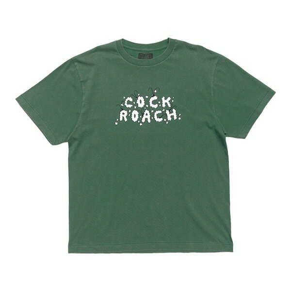 CHILL MOKU TEE smokey green コックローチ Tシャツ スケートボード スケボー SKATEBOARD