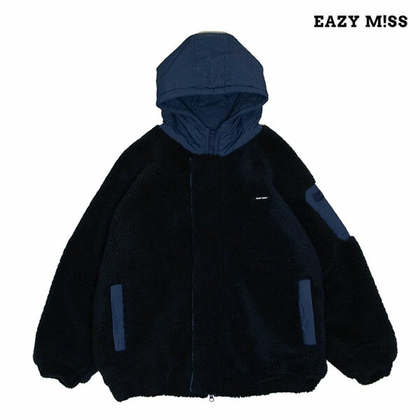 【EAZY M!SS】BOA JACKET navyイージーミスス スケートボードジャケット