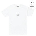 【GRAVIS】4 DOTS Teeカラー：white/blackグ