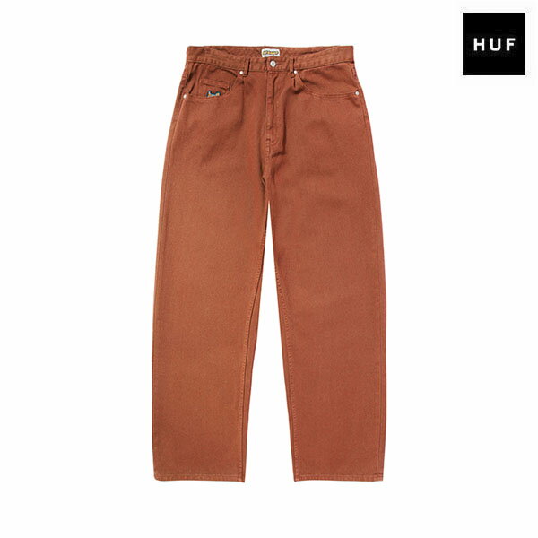 【HUF】CROMER SIGNATURE PANTwashed brownハフ スケートボードパンツ ズボン