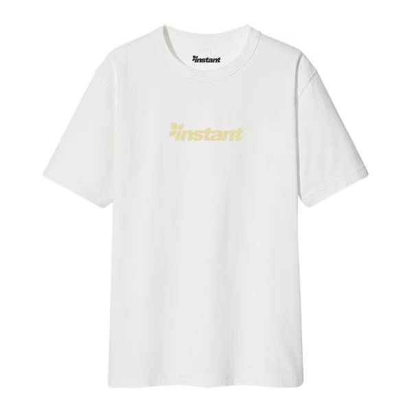 OG LOGO TEE white/beige インスタント Tシャツ スケートボード スケボー SKATEBOARD