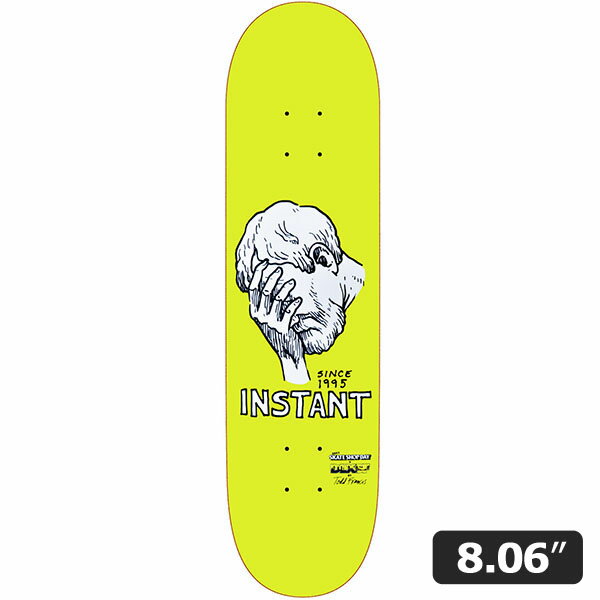 【instant】Todd Francis8.25インチ インスタント スケートボード スケボー デッキ SKATEBOARD DECK