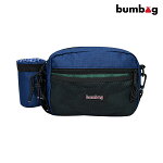 【BUMBAG×LOUIE LOPEZ】COMPACT XL SHOULDER BAG WITH BOTTLE HOLDER カラー：navy/forest green バムバッグ ポーチ バッグ BAG スケートボード スケボー SKATEBOARD