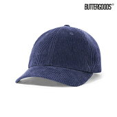 【BUTTER GOODS】RANGER CORDUROY 6PANEL CAP カラー：navy バターグッズ キャップ 帽子 スケートボード スケボー SKATEBOARD