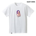 【EASY M!SS】NAPO GERO FRONT TEE カラー：white イージーミス ティーシャツ 長袖 スケートボード スケボー SKATEBOARD