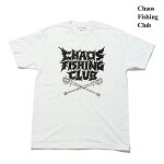 【Chaos Fishing Club】HARDCORE TEE カラー：white カオスフィッシングクラブ Tシャツ 半袖 スケートボード スケボー SKATEBOARD