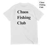 【Chaos Fishing Club】LOGO TEE カラー：white カオスフィッシングクラブ Tシャツ 半袖 スケートボード スケボー SKATEBOARD