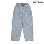 【EAZY M!SS】WIDE LEGGED PANTS カラー：blue イージーミス パンツ デニム スケートボード スケボー SKATEBOARD