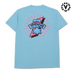 【VHS MAG】IPPON TEE カラー：carolina blue ブイエッチエスマグ ティーシャツ 半袖 スケートボード スケボー SKATEBOARD