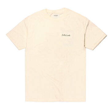 【BUTTER GOODS】CAN'T CATCH A BREACK S/S TEE カラー：cream 【バターグッズ】【スケートボード】【Tシャツ/半袖】