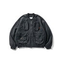 【TIGHTBOOTH】UTILITY MA-1 PUFF JACKET blackタイトブース スケートボードジャケット アウター(4)