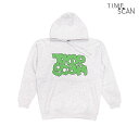 【TIME SCAN】BIG LOGO HOODIE ashタイムスキャン スケートボードフーディー フード パーカー