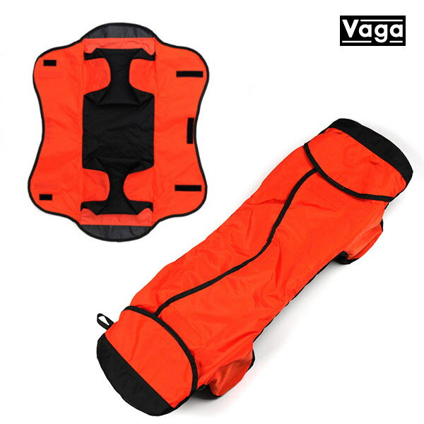 【VAGA】AMOEBA -Skateboard Wrapper- orange/black バガ バッグスケートボード スケボーSKATEBOARD