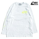 【asics skatebording】SK8 LONG SLEEVE TOP カラー：brilliant whiteアシックス スケートボーディング Tシャツ 長袖 スケートボード スケボー SKATEBOARD