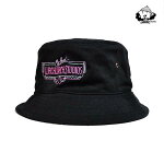 【WACKWACK】Bucket Hat カラー：black ワックワック 帽子 ハット スケートボード スケボー SKATEBOARD