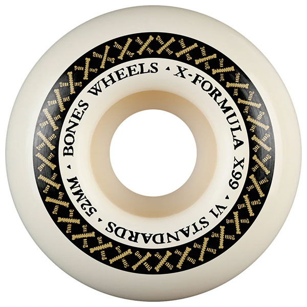 【BONES】X FORMULA V1 STANDARDS 99A サイズ：52/53/54mm ボーンズ ウィール スケートボード スケボー SKATEBOARD