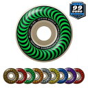 【SPITFIRE】FORMULA FOUR 99DURO CLASSIC SHAPE サイズ：50/51/52/53/54/55/56/58/60mm スピット ファイアー フォーミュラ フォー ウィール クラシック パーツ WHEEL スケートボード スケボー SKATEBOARD