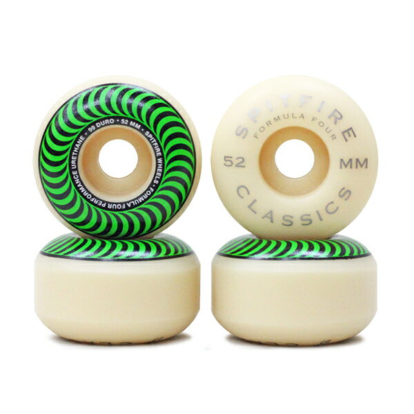 ��SPITFIRE��FORMULA FOUR 99DURO CLASSIC SHAPE ��������50/51/52/53/54/55/56/58/60mm ���ԥå� �ե������� �ե����ߥ�� �ե��� �������� ���饷�å� �ѡ��� WHEEL �������ȥܡ��� �����ܡ� SKATEBOARD