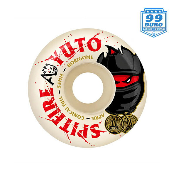 【SPITFIRE】F4 CONICAL FULL YUTO HORIGOME PRO NATURAL 99DU 54mm スピット ファ...