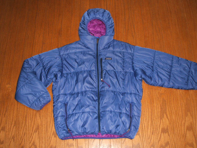 patagonia(パタゴニア) DAS Parka(DASパーカ) Cobalt×Bright Purple(コバルト×ブライトパープル) 1996年 Lサイズ 【中古】