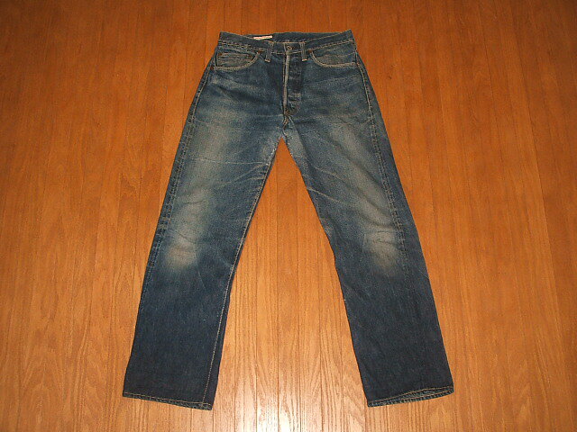 LEVIS(リーバイス) 501XX 1940年代 実物ビンテージ 革パッチ 赤タブ片面Big-E(ビッグE) W31×L31 【中古】