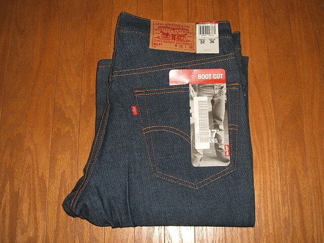 LEVIS(リーバイス) 517 ブーツカット Lot 517-0217 2000年代前期 MADE IN USA(アメリカ製) 実物デッドストック W32×L36