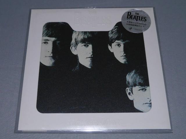 The Beatles(ザ ビートルズ) Mousepad(マウスパッド) With the Beatles(ウィズ ザ ビートルズ) MADE IN USA(アメリカ製) 1990年代 デッドストック LPレコード CD ジャケット
