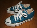 CONVERSE(コンバース) ALL STAR(オールスター) Low(ロー) Kids(キッズサイズ 15.5cm 17cm 18cm 19cm 20cm) Turquoise Blue(ターコイズブルー) MADE IN USA(アメリカ製) 1990年代 実物デッドストック