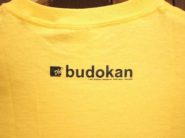 下北沢 飲み屋 BUDOKAN(ブドウカン) 呑もうぜTシャツ 第2弾 Yellow(イエロー)