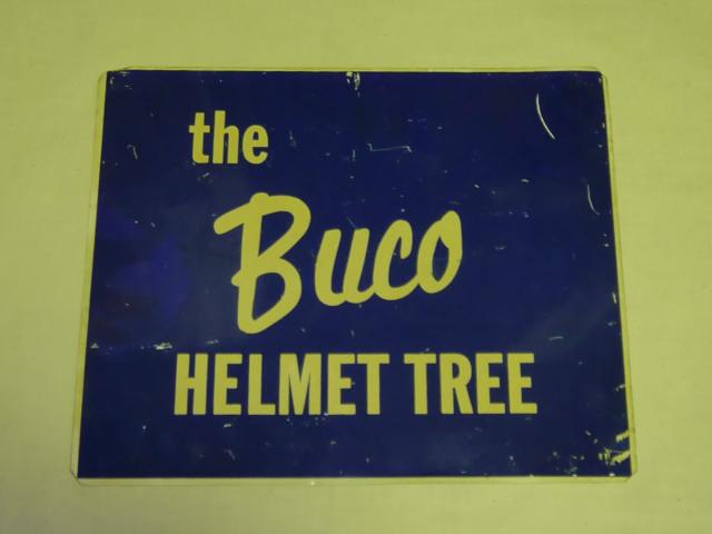 Buco(ブーコ ブコ) 1960年代製 実物ビンテージ 金属製 サインプレート看板 【中古】