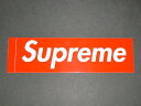正規品本物 送料無料！Supreme(シュプリーム) Box Logo Sticker(ボックスロゴステッカー)【中古】