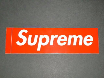 Supreme(シュプリーム) Box Logo Sticker(ボックスロゴステッカー)【中古】