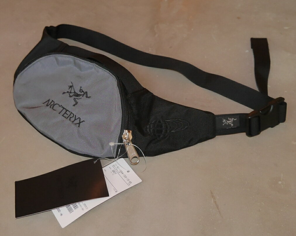 アークテリクス ウエストポーチ レディース ARC'TERYX(アークテリクス)×BEAMS(ビームス) Waist Pouch(ウエストポーチ) Urban Fanny(アーバンファニー) Grey×Black(グレー×ブラック) BEAMS別注(ビームス別注モデル) 2017年