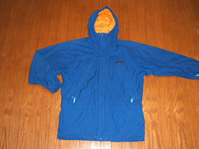 patagonia(パタゴニア) Storm Jacket(ストームジャケット) Electric Blue×Caribbean(エレクトリックブルー/カリビアン) 1990年 Mサイズ