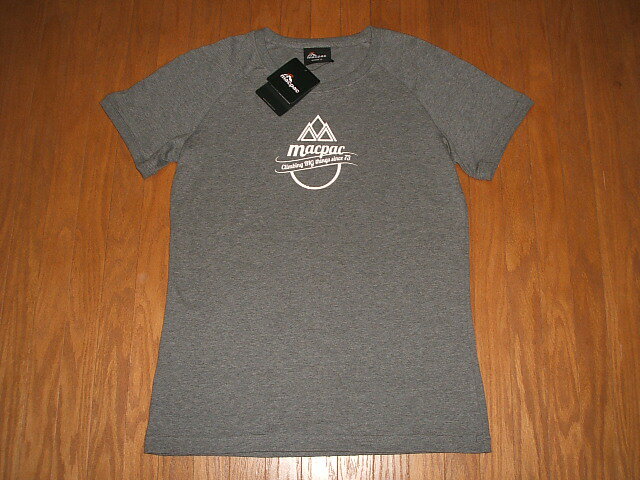 Rakuten - macpac(マックパック) Women's(ウィメンズ) Tシャツ 73 Tee(73ティー) Grey Marle(グレーマーレ) 日本未発売モデル