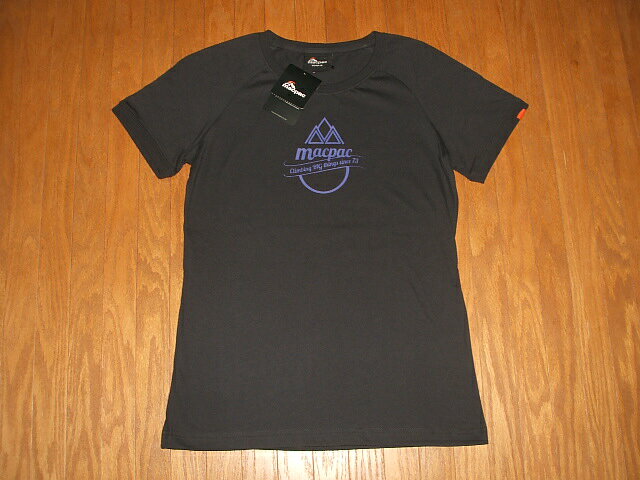 Rakuten - macpac(マックパック) Women's(ウィメンズ) Tシャツ 73 Tee(73ティー) Black(ブラック) 日本未発売モデル
