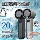 ハンディファン 100段階調整 大容量6000mAh 2025年最新 扇風機 本製 冷却プレート 充電式 首 静音 携帯扇風機 手持ち 卓上 ミニ 強力 小型 熱中症対策