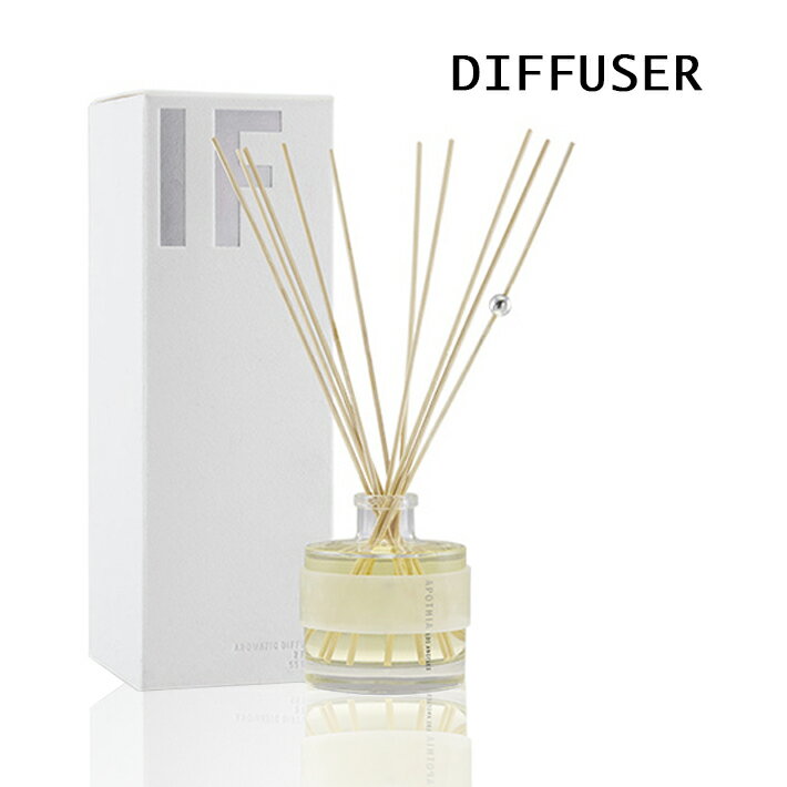 Apothia Los Angeles アポーシア ロサンゼルス AROMATIC DIFFUSERS IF イフ 200ml リードディフューザー 芳香剤 部屋 玄関 寝室 インテリア アロマ ルーム フレグランス 香り 匂い プレゼント 海外 ブランド フレグランス Made in USA