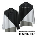 【マラソン中10％Off】【レビュー特典】バンデル ゴルフ BANDEL golf ポロシャツ SWITCH L/S POLO SHIRTS BGI-PLSP ゴルフウェア メンズ レディース大きいサイズ 長袖 トップス ストレッチ 伸縮 吸汗速乾 UVカット 消臭機能 通気性 おしゃれ