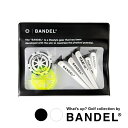 【マラソン最大P19 要エントリー】【レビュー特典】バンデル ゴルフ BANDEL ギフトセット Golf gift set Marker Tee BG-GT002 ゴルフグッズ ラウンド用品 カジノチップマーカー クリアマーカー ツアーティー 抗菌ジップバッグ