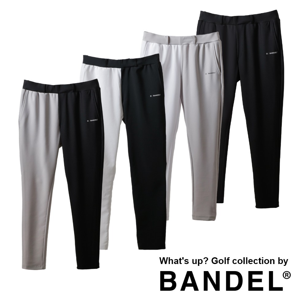 BANDEL バンデル ゴルフウェア ロングパンツ BASIC COMBINATION LONG PANTSゴルフウェア メンズ フルレングス 吸水 速乾 接触冷感 UVカット 防シワ加工 おしゃれ　スポーティー 涼しい 長ズボン