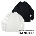 楽天INSTORE インストア【レビュー特典】BANDEL ロンT XL-LOGO REFLECTOR L/S Tee LT032ブラック ホワイト メンズ レディース ユニセックス 男女兼用 プルオーバー トップス 長袖 黒 白 反射 リフレクトロゴ ストリート