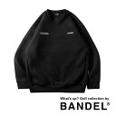 【レビュー特典】バンデル ゴルフ BANDEL golf スウェット TECH SWEAT CREWNECK BG-3APOCNゴルフウェアメンズ トップス 長袖 プルオーバー ジャージ 保温 おしゃれ ファッション BLACK ブラッ…