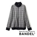 【マラソン10％Off!】【レビュー特典】バンデル ゴルフ BANDEL golf ブルゾン GLEN CHECK BICOLOR BLOUSON BGI-3ACBBSゴルフウェア ブルゾン アウター ジップ 伸縮 ストレッチ 軽量 羽織 上着 チェック ブラック ホワイト