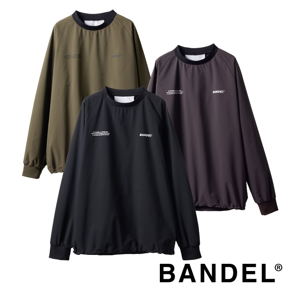 ڥӥ塼ŵۥХǥ  BANDEL golf T VENTILATION WOVEN PULLOVER BGS-4SVWPO ݡ  Ĺµ ץ륪С ե BLACK CHARCOAL KHAKI ֥å 졼 