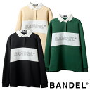 【マラソン中10%Off】【レビュー特典】バンデル ゴルフ BANDEL golf 長袖 ポロシャツ WOMENS COLOR BLOCK L/S RUGBY ...