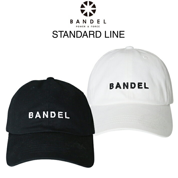 楽天INSTORE インストア【レビュー特典】BANDEL バンデル LOGO刺繍 LOW CAP （キャップ） SILHOUETTE STANDERD FIT CP002 フリーサイズ アスリート バランス 運動 スポーツ 帽子 ハット 新作 ジョギング